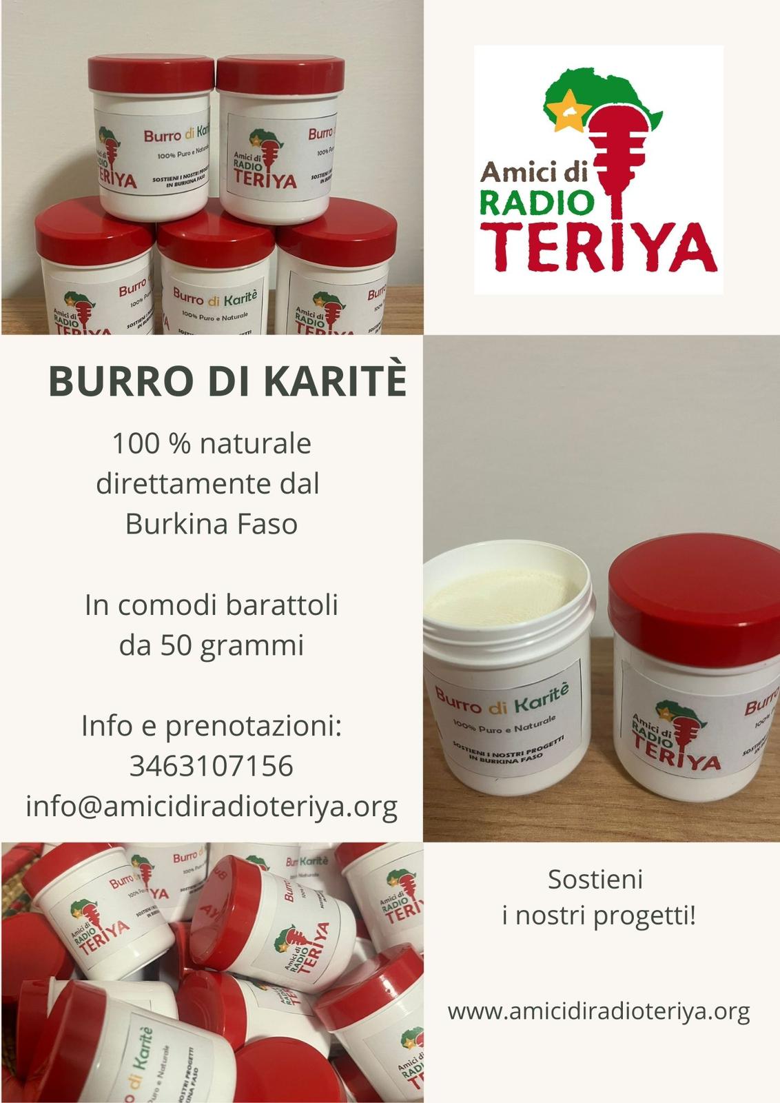 foto burro di karité