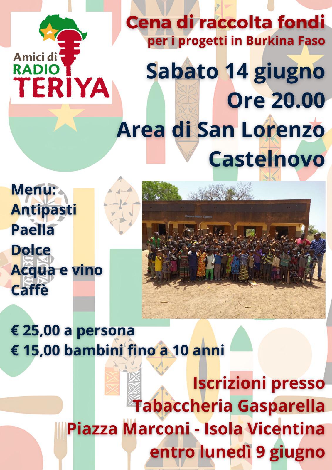 immagine volantino cena fon